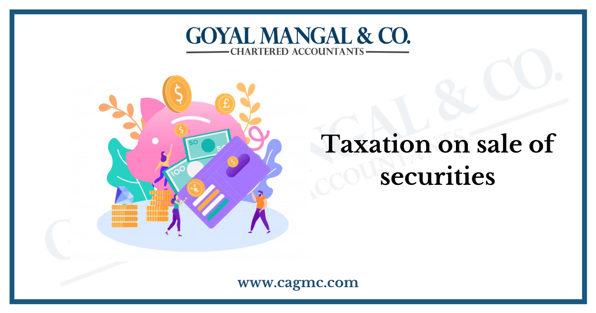 Taxation on sale of securities