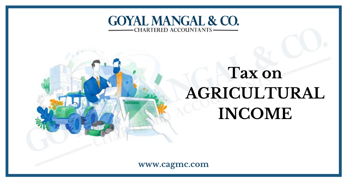 Tax on AGRICULTURAL INCOME