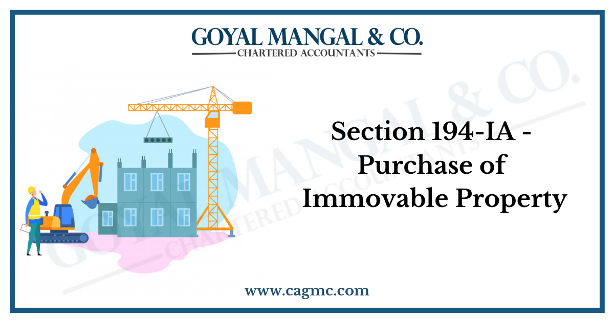 Section 194-IA - Purchase of Immovable Property