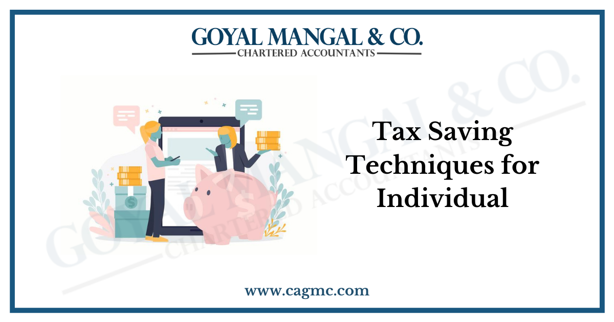 Tax Saving Techniques for Individual