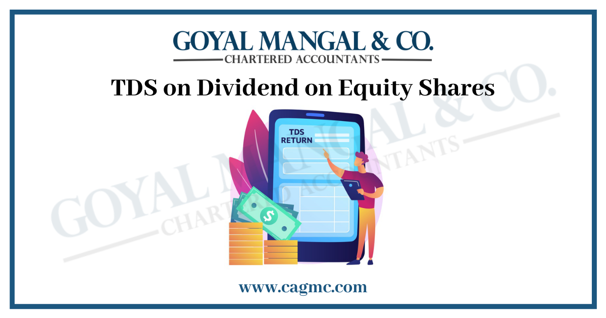 TDS on Dividend on Equity Shares