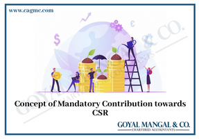 Concept of Mandatory Contribution towards CSR