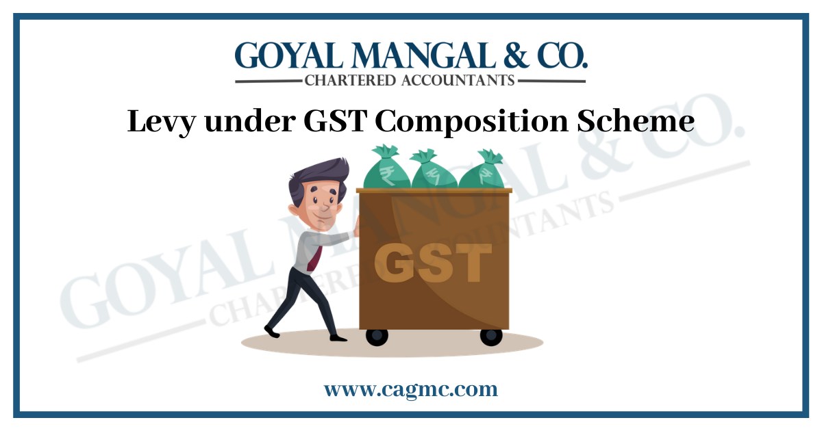 Levy under GST Composition Scheme