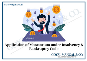 Application of Moratorium under Insolvency & Bankruptcy Code