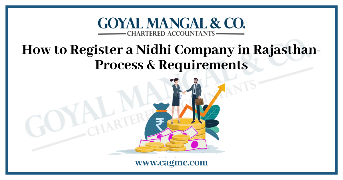 How to Register Nidhi Company in Rajasthan