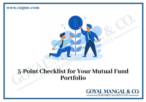 5-Point Checklist for Your Mutual Fund Portfolio