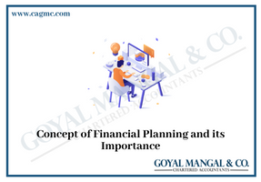 Concept of Financial Planning and its Importance