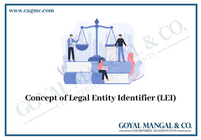 Concept of Legal Entity Identifier (LEI)