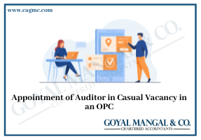 Appointment of Auditor in OPC Company
