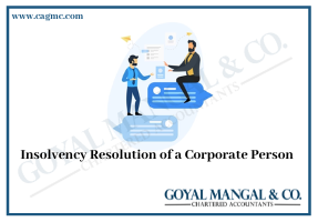 Insolvency Resolution of a Corporate Person