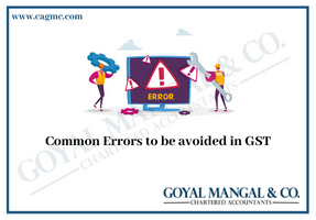 Common Error in Filing of GST Returns
