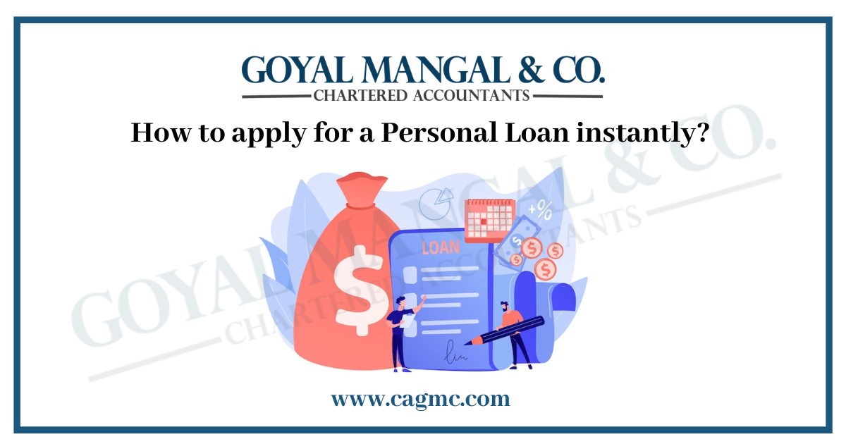 Apply for Instant Personal Loans