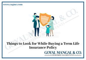 Things to consider While Buying a Term Life Insurance Policy