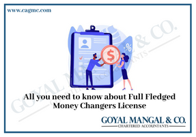 Full Fledged Money Changers License