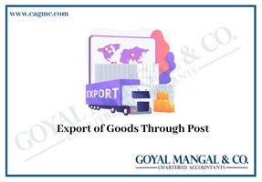 Export of Goods Through Post