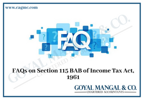 FAQs on Section 115 BAB of Income Tax Act