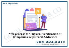 New process for Physical Verification of Companies Registered Addresses