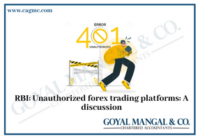 RBI Unauthorized forex trading platforms A discussion