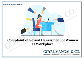 Complaint of Sexual Harassment at Workplace