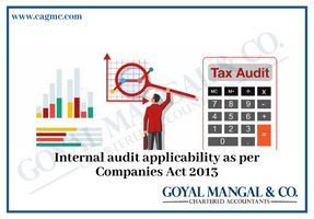 Internal audit applicability under Companies Act