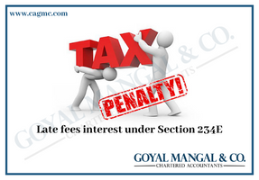 Late fees under Section 234E