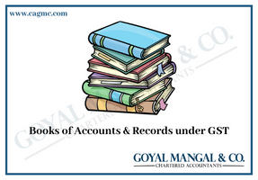 Accounts & Records under GST