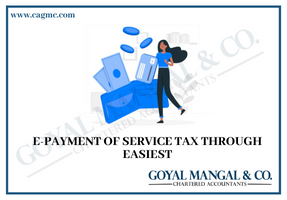 E-Payment of Service Tax through EASIEST