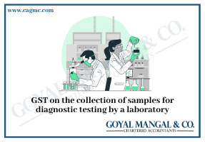 gst on collection of samples by pathology labs