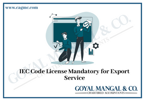 IEC Code License Mandatory for Export Service