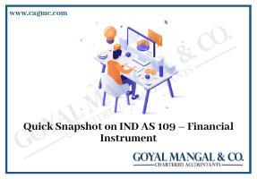 IND AS 109 – Financial Instrument