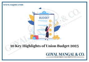 Key Highlights of Union Budget 2023