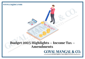 Budget 2023 – Income Tax Amendments