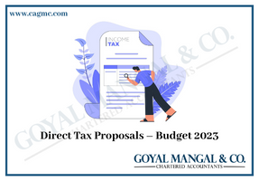 Direct Tax Proposals