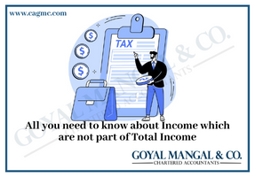 Income which does not part of total income
