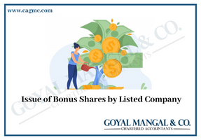 Issue of Bonus Shares by Listed Company