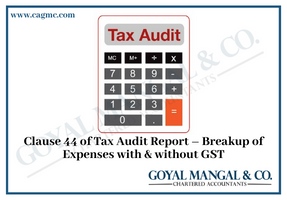 Clause 44 of Tax Audit Report