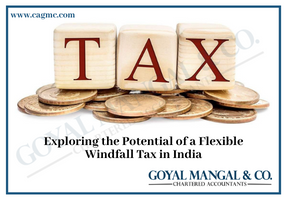 Flexible Windfall Tax in India