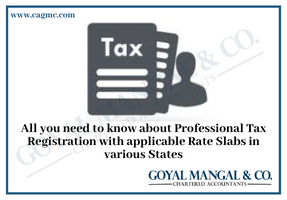 Professional Tax Registration in India