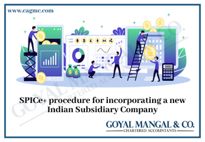 SPICe+ procedure for incorporation of new company