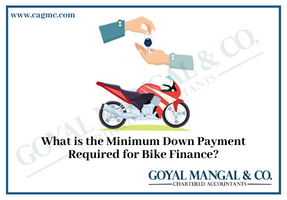 Minimum Down Payment Required for Bike loan