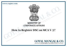 How to Register DSC on MCA V-3