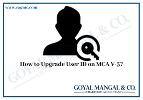 How to Upgrade User ID on MCA V-3