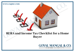 RERA and Income Tax Checklist for a Home Buyer