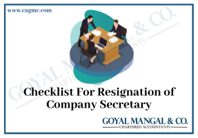 Resignation of Company Secretary