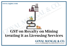 GST on Royalty on Mining