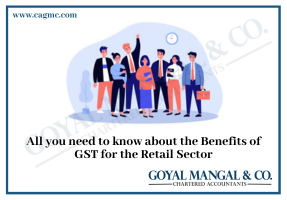 Benefits of GST for the Retail Sector