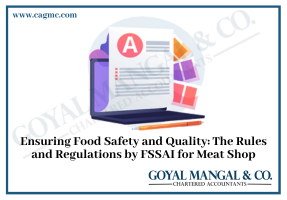 Rules and Regulations by FSSAI for Meat Shops