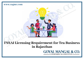 FSSAI License for a Tea Business in Rajasthan