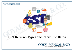 Types of GST returns and their due dates