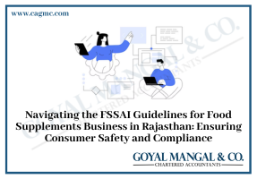 FSSAI Guidelines for Food Supplements Business in Rajasthan
